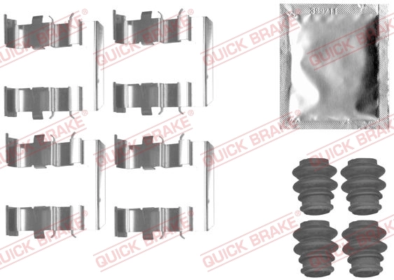 Accessory Kit, disc brake pad